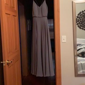 Jenny Yoo (like new) bridesmaid dress, Gray.